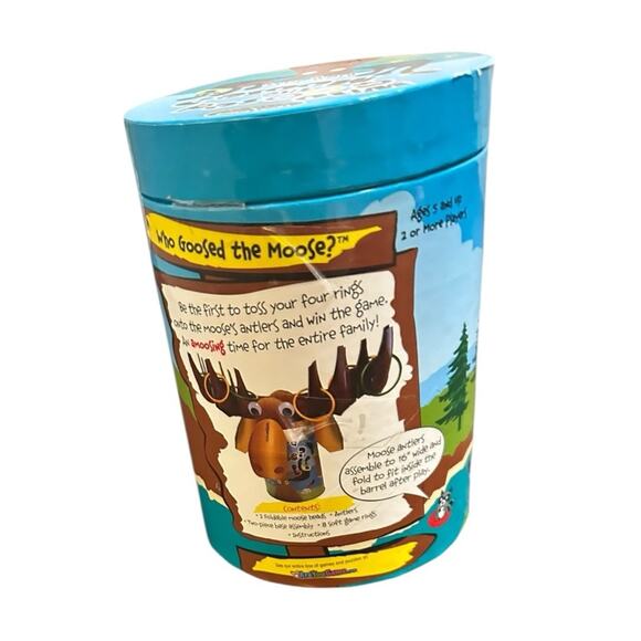 Front Porch Classics Who Goosed the Moose? Ring Toss Game - Picture 4 of 6